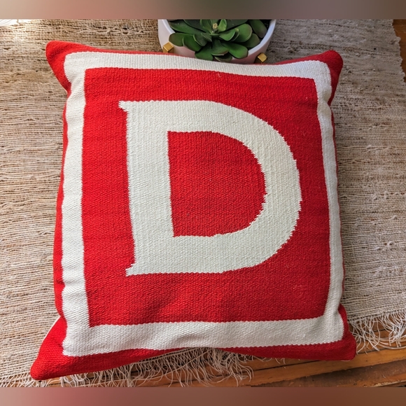 Jonathan Adler Other - Jonathan Adler "D" Accent Pillow